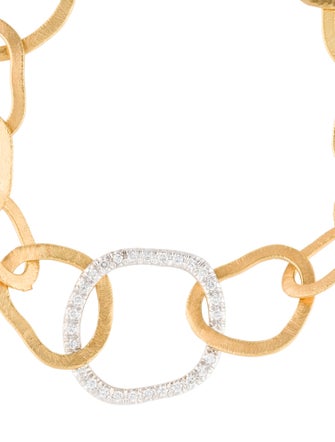 I. Reiss 14K Diamond Open Link Bracelet