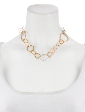 I. Reiss 14K Diamond Chain Link Necklace