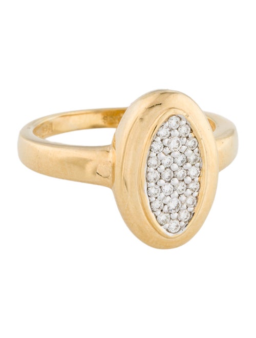 I. Reiss 14K Diamond Cocktail Ring