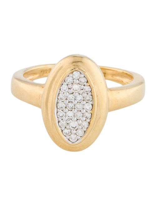 I. Reiss 14K Diamond Cocktail Ring