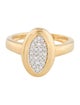 I. Reiss 14K Diamond Cocktail Ring