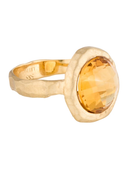 I. Reiss 14K Citrine Cocktail Ring