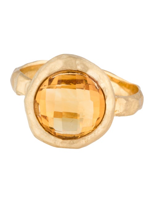 I. Reiss 14K Citrine Cocktail Ring