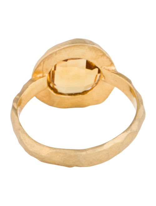 I. Reiss 14K Citrine Cocktail Ring
