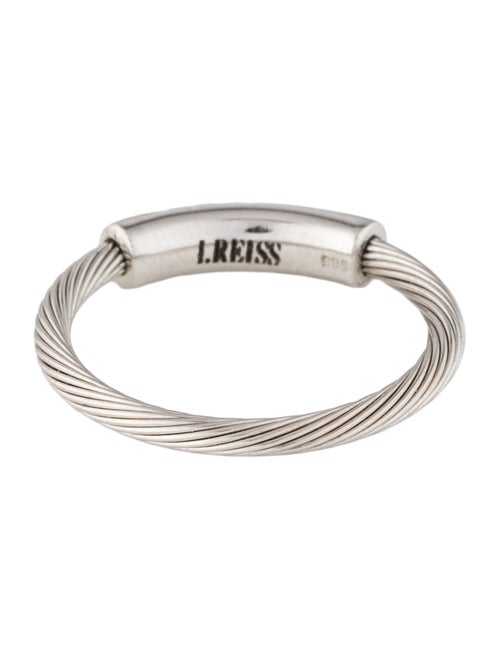 I. Reiss 14K Diamond Wire ID Ring