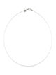 I. Reiss 14K Diamond Solitaire Wire Collar Necklace