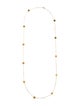 I. Reiss 14K Diamond Wrap-Around Disc Station Necklace