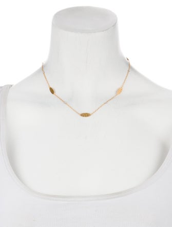 I. Reiss 14K Diamond Station Necklace
