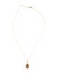 I. Reiss 14K Smoky Quartz & Diamond Pendant Necklace