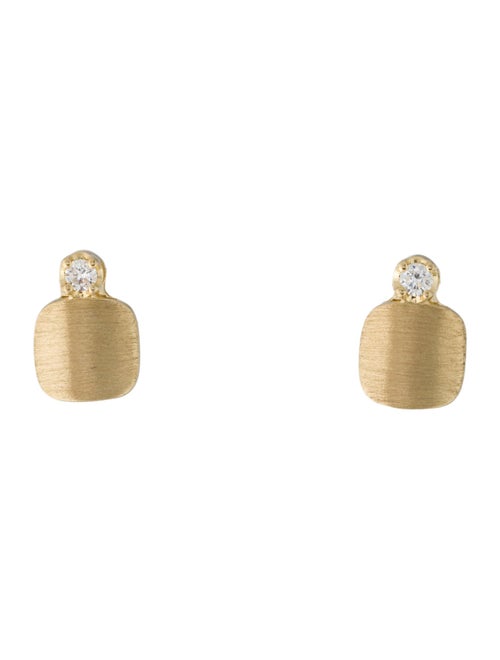 I. Reiss 14K Diamond Drop Earrings