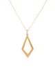 I. Reiss 14K Diamond Accent Open Pendant Necklace