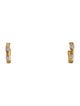 I. Reiss 14K Diamond Hoop Earrings