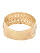 I. Reiss 14K Two-Tone Diamond Leaf Band