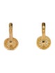 I. Reiss 14K Diamond Circle Drop Earrings