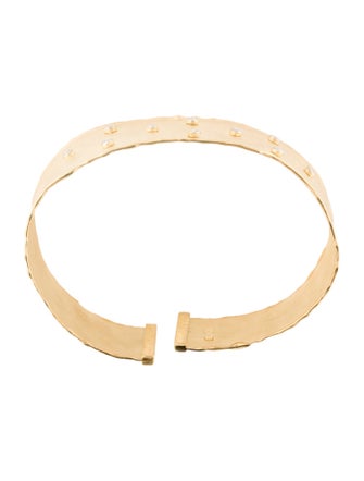 I. Reiss 14K Diamond Cuff