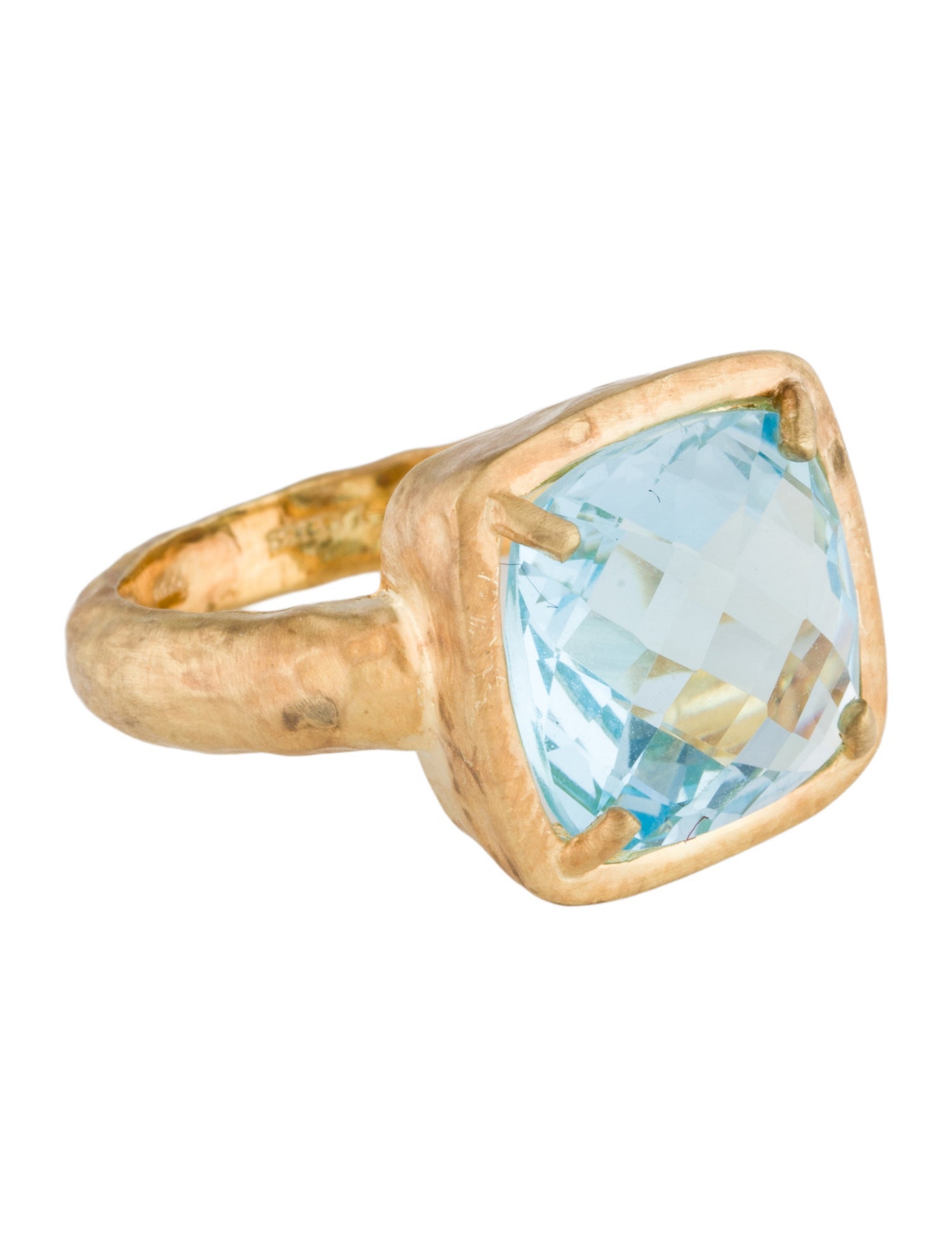 I. Reiss 14K Topaz Cocktail Ring