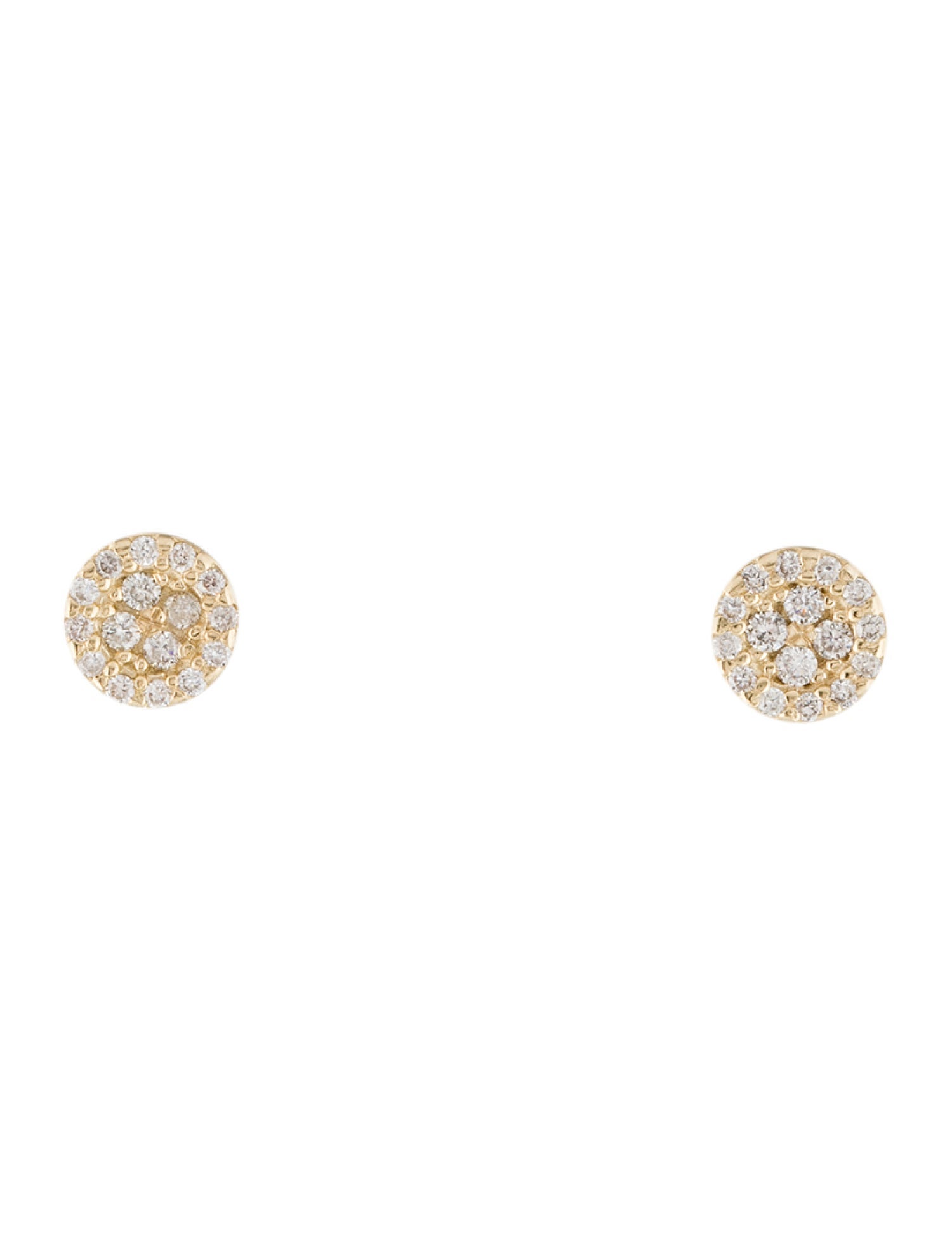 I. Reiss 14K Diamond Stud Earrings