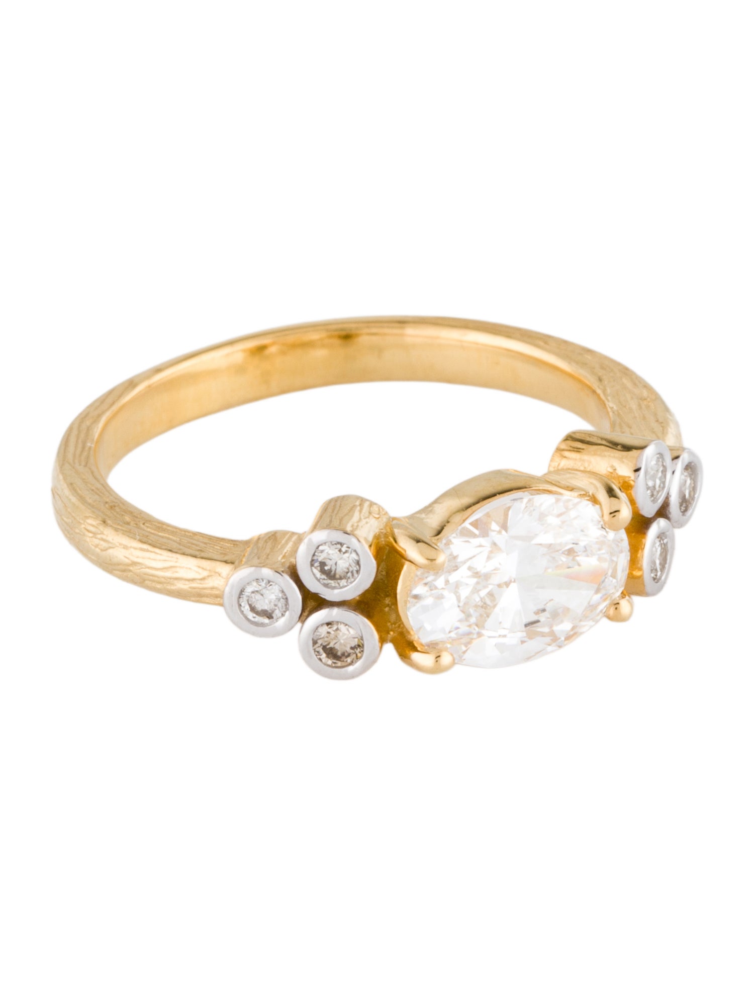 I. Reiss 14K Lab-Grown Diamond Cocktail Ring