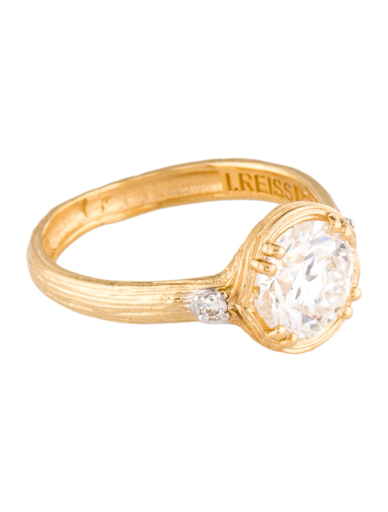 I. Reiss 2.02ct Lab-Grown Diamond & Diamond Engagement Ring