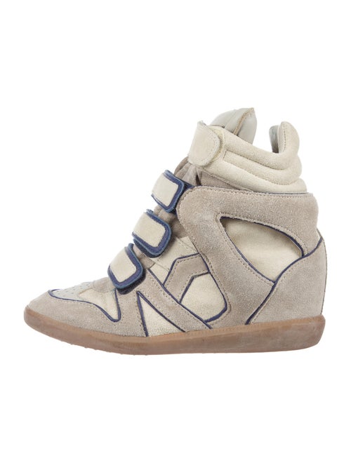 Isabel Marant Suede Leather Trim Embellishment Wed