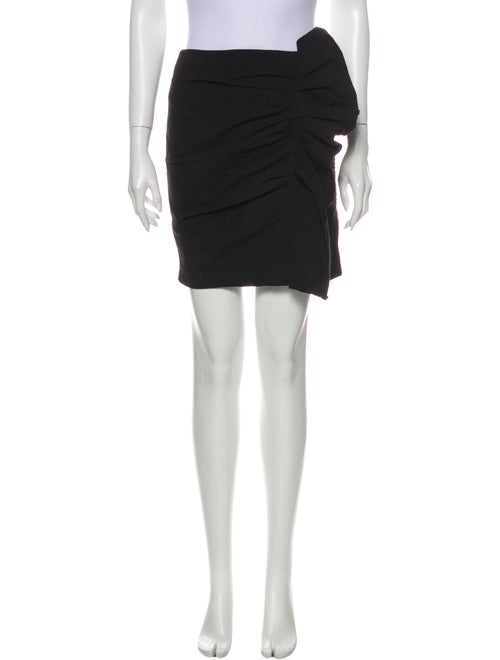 Isabel Marant Ruffle Embellishment Mini Skirt Blac