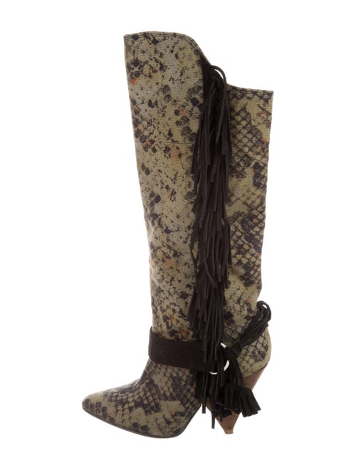 Isabel Marant Printed Leather Trim Embellishment B