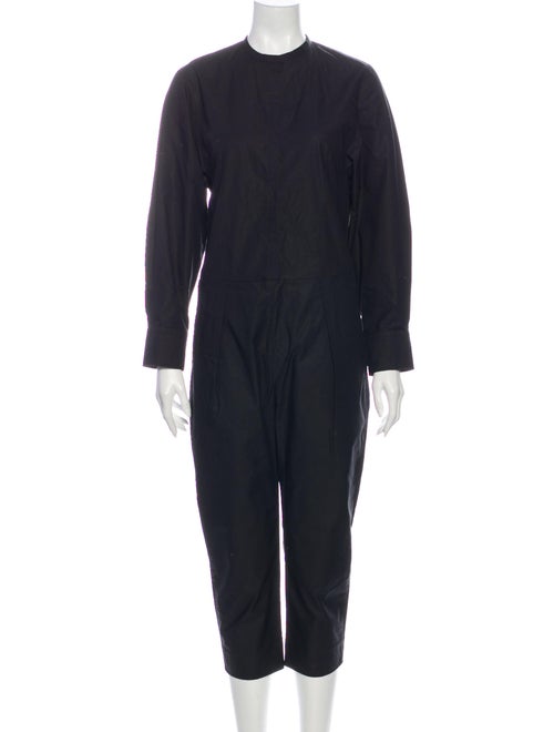 Isabel Marant Crew Neck Jumpsuit Black