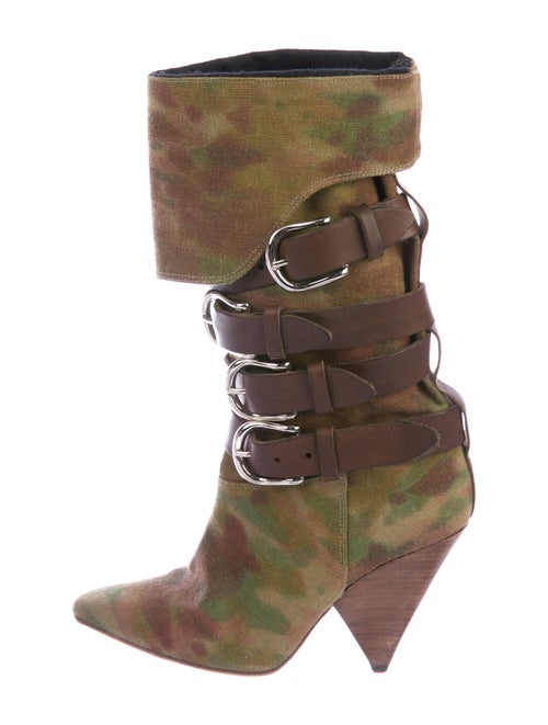 Isabel Marant Printed Leather Trim Embellishment B