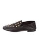 Isabel Marant Leather Studded Accents Loafers