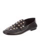 Isabel Marant Leather Studded Accents Loafers
