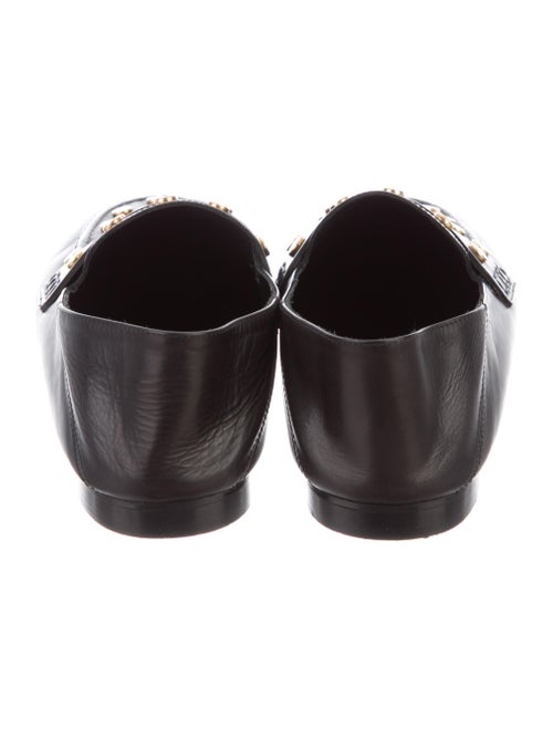 Isabel Marant Leather Studded Accents Loafers