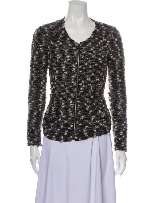 Isabel Marant Tweed Pattern Evening Jacket