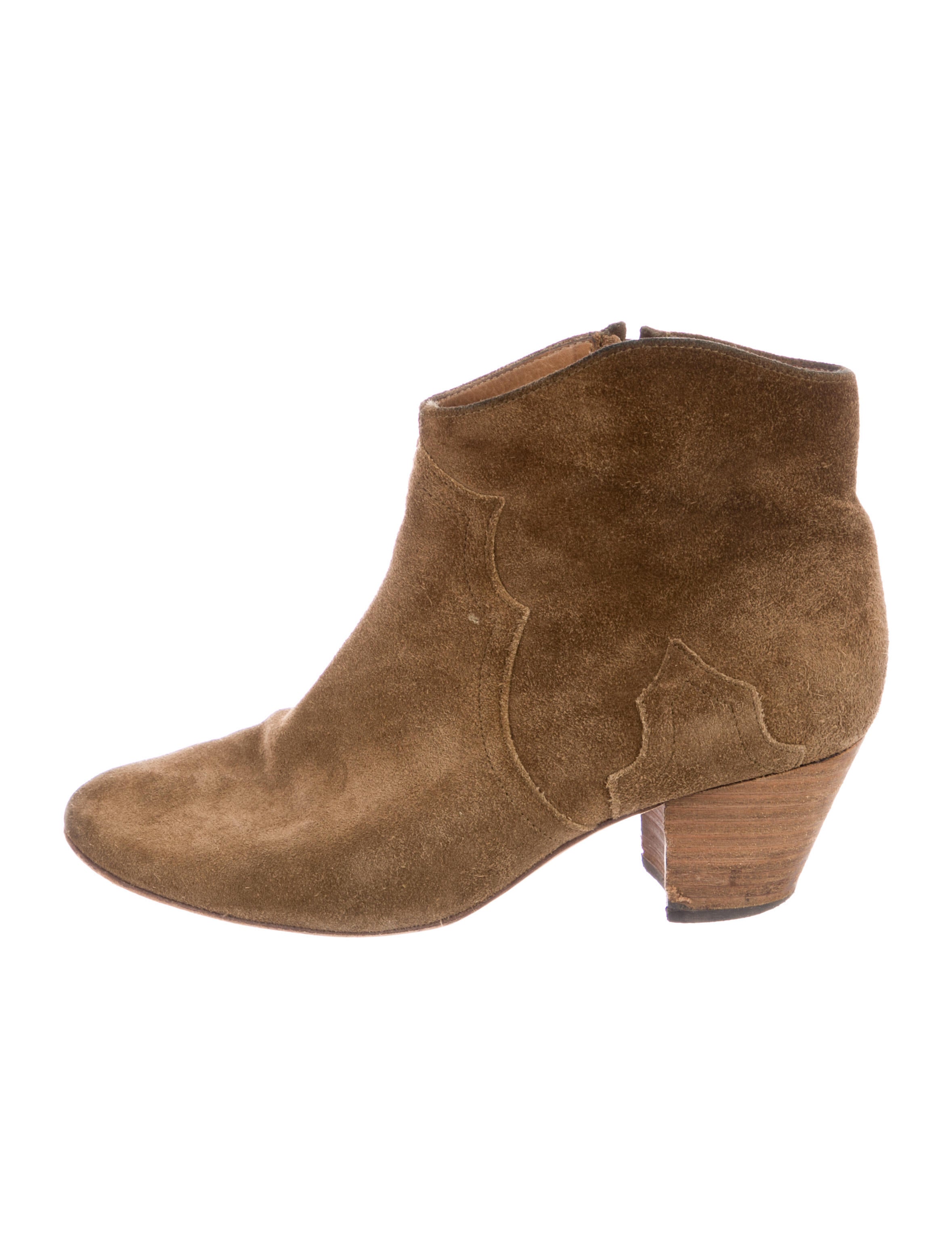 Isabel Marant Suede Western Boots