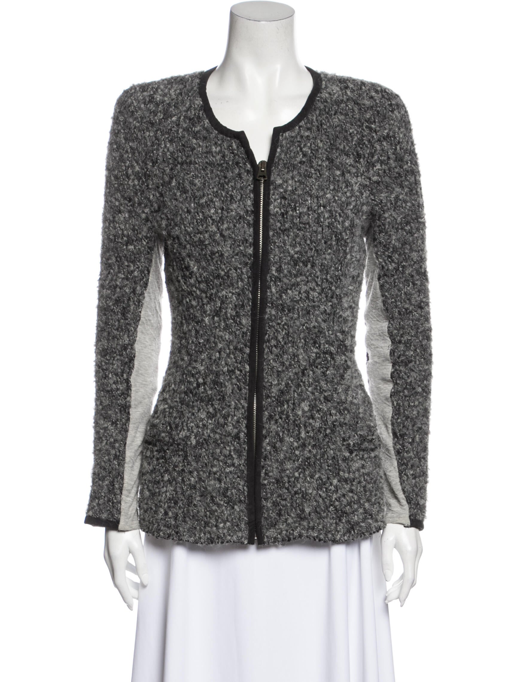 Isabel Marant Tweed Pattern Evening Jacket