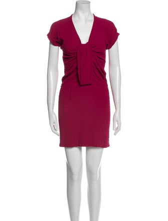 Isabel Marant V-Neck Mini Dress