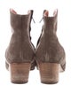 Isabel Marant Suede Western Boots