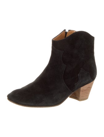 Isabel Marant Suede Western Boots
