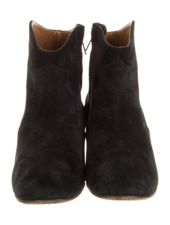 Isabel Marant Suede Western Boots