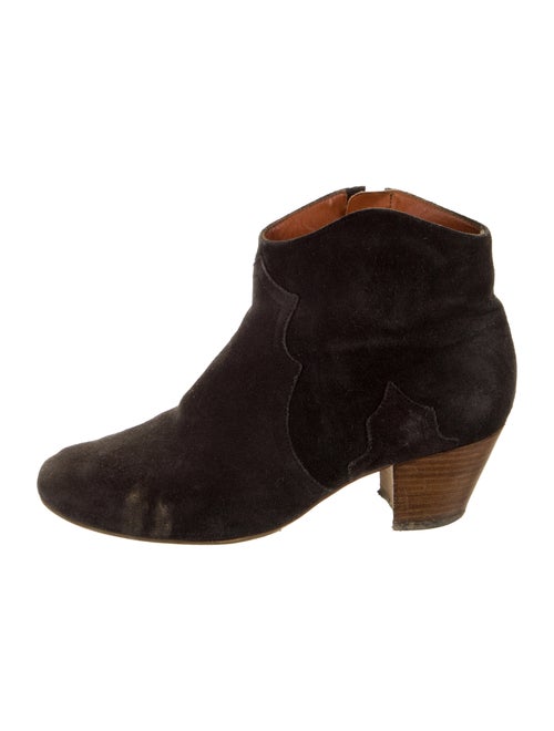 Isabel Marant Suede Western Boots