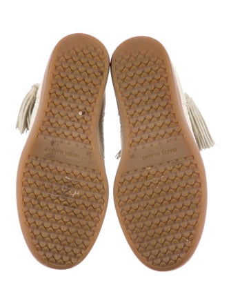Isabel Marant Suede Mesh Accents Boots
