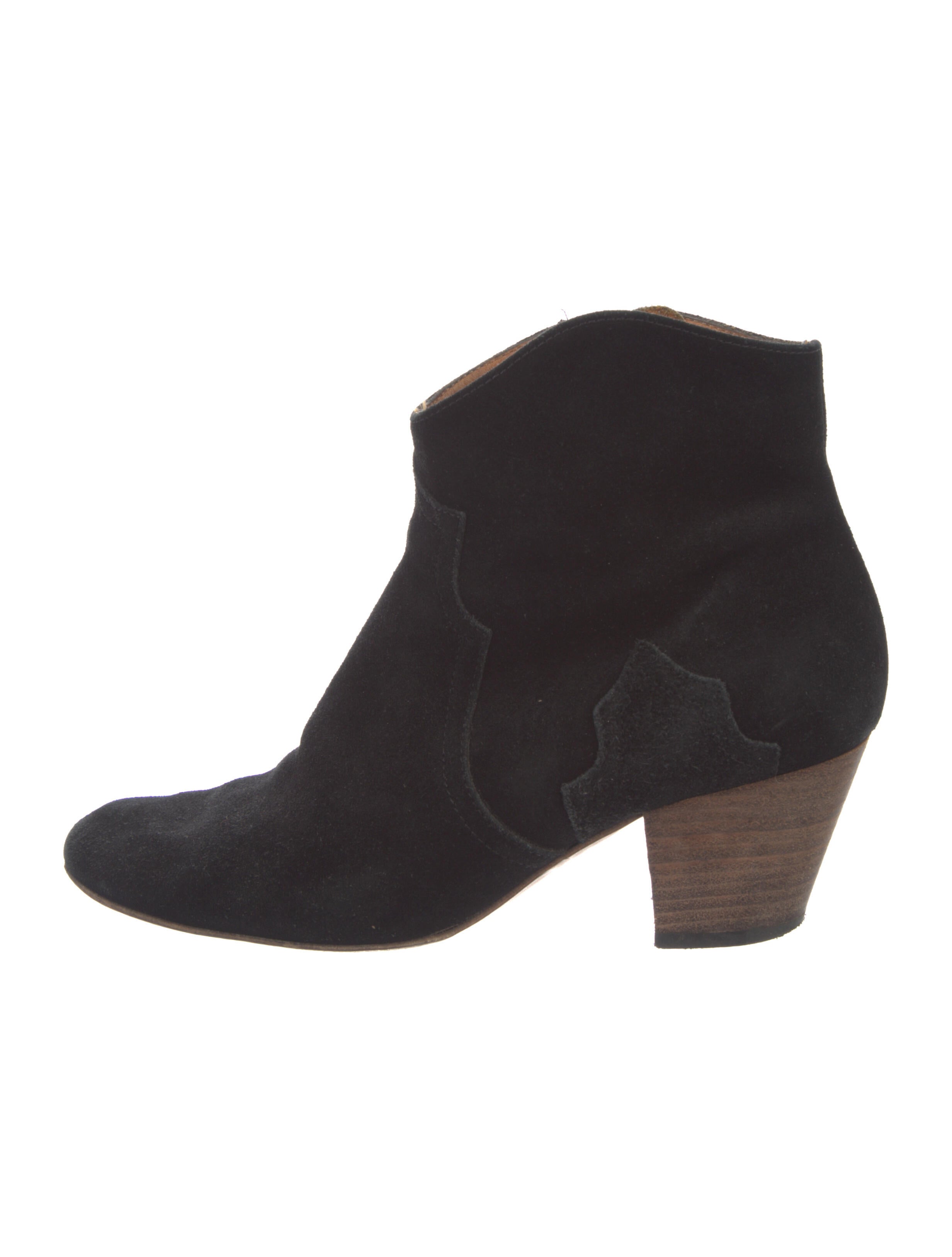 Isabel Marant Suede Western Boots