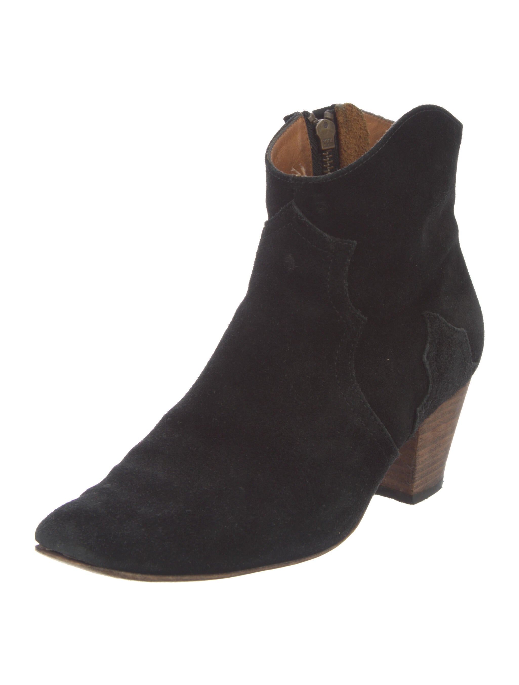 Isabel Marant Suede Western Boots