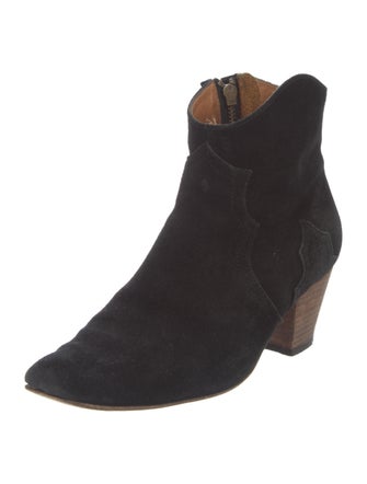 Isabel Marant Suede Western Boots