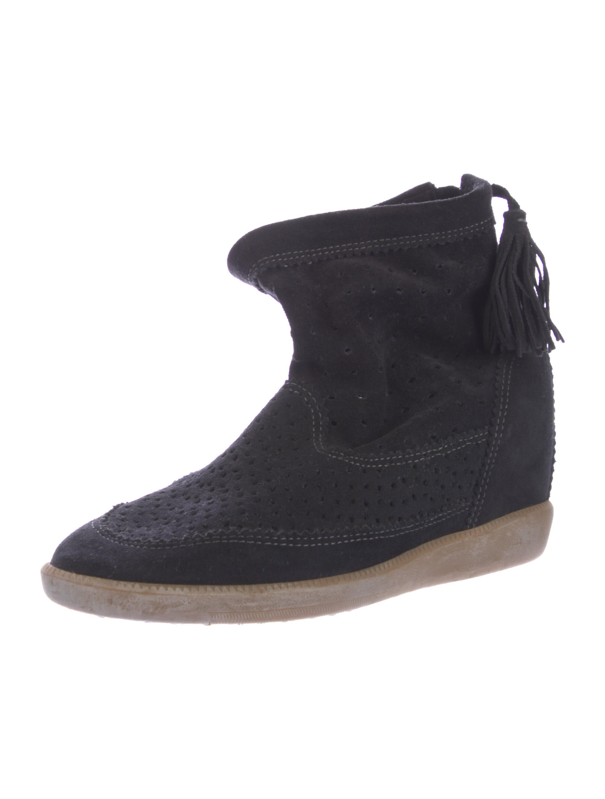 Isabel Marant Suede Lace-Up Boots