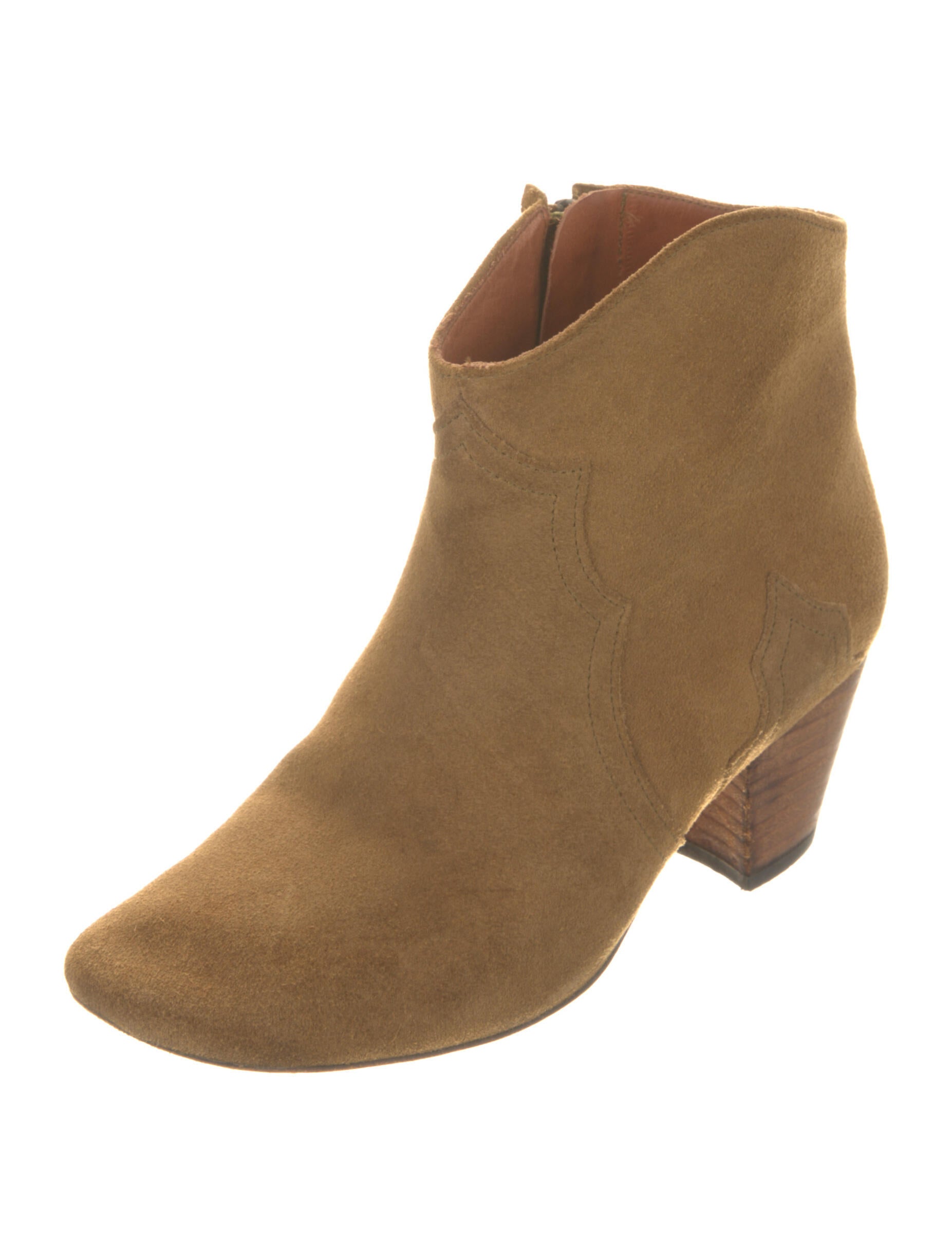 Isabel Marant Suede Western Boots