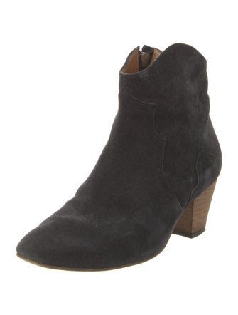 Isabel Marant Suede Western Boots
