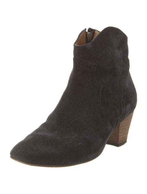 Isabel Marant Suede Western Boots