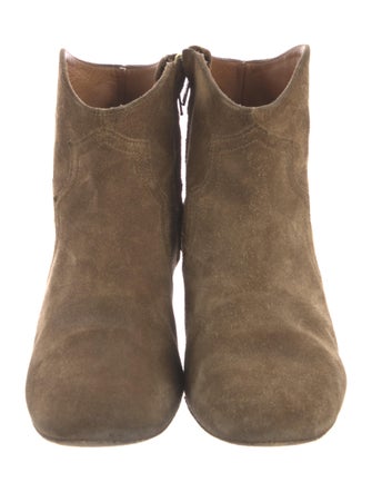 Isabel Marant Suede Western Boots