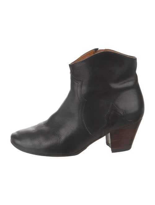 Isabel Marant Leather Western Boots