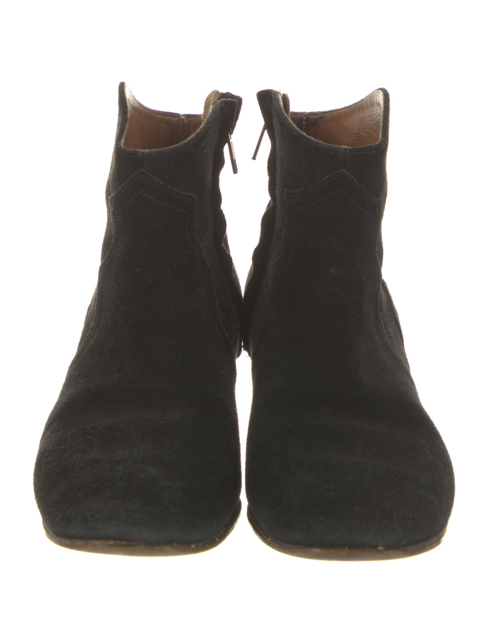 Isabel Marant Suede Western Boots